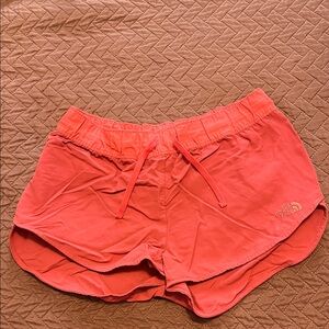 The North Face Women's Bright Coral Athletic Shorts